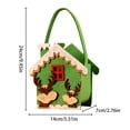 thumbnail image 3 of BKER Christmas Bag Kids Candy With Cartoon Santa Tree Perfect For Giving And Festive On Silent Night, 3 of 5