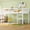 White, variant on Twin Size Solid Rubber Wood Loft Bed with Ladder, Strengthened Wood Slats Platform, Low-Height Design, Space-Saving Bed for Teens, Adults, Small Bedrooms, White