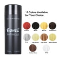 thumbnail image 2 of Fibras capilares BUNEE, 27,5 g, polvo espesante para el cabello, espesante instantáneo, corrector de caída del cabello 100 % natural para hombres y mujeres, 2 of 9
