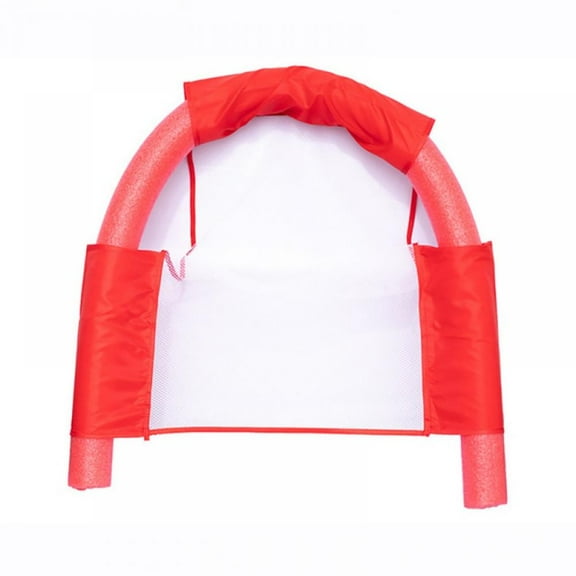 2 Packs Pool Noodle Floating Mesh Chair for Floating Pool Noodle, Only Swimming Net Lounge Chair Seat, Great for Water Relaxation