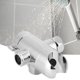 thumbnail image 3 of Adaptador de soporte para rociador de cabezal de ducha G1/2 pulgadas, desviador en T de agua, accesorios de baño, 3 of 8