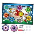 thumbnail image 3 of Juego de fútbol de juguete, lanzamiento de objetivo, juego de fiesta, regalos, equipo de entrenamiento, accesorios resistentes para parque, playa, Estilo A, 3 of 8