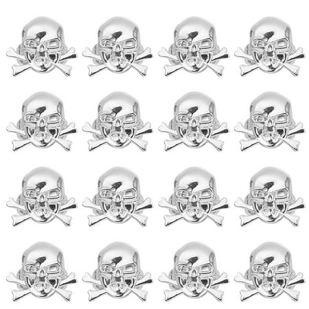 

Weis 48pcs Halloween Props Toy Pirate Ring Finger Decoration Kit Skull Plastic Ring