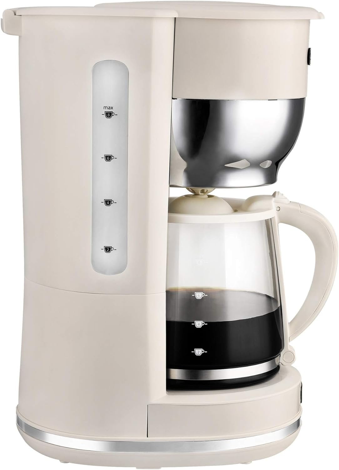 10-Cup Retro Coffee Maker (Black), Kalorik
