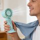 thumbnail image 4 of CaiYueKe USB Rechargeable Handheld Fan Portable Mini Fan High Speed Quiet Personal Desk Fan Battery Operated Cooling Fan for Travel Office Home Outdoor Summer, 4 of 7