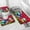 Multicolour A, variant on ufehgfjh up to 65% Off Christmas Bathroom Curtain Floor Mat Set Bathroom Colorful Christmas Ball Digital Printing Bathroom Water Proofing Curtain Toilet Floor Mat Set with Hooks