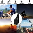 thumbnail image 5 of Bolso de hombro Mochila de pecho Mochila de un solo hombro Mochila deportiva militar Mochila de senderismo Mochila de día para hombres y mujeres, 5 of 5