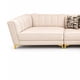 thumbnail image 3 of Sala en escuadra diseño moderno Ruby Hueso Reinicia 21 Muebles, 3 of 5