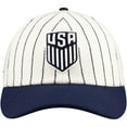 thumbnail image 2 of Unisex Fan Ink White/Navy USMNT Yankee Adjustable Hat, 2 of 4