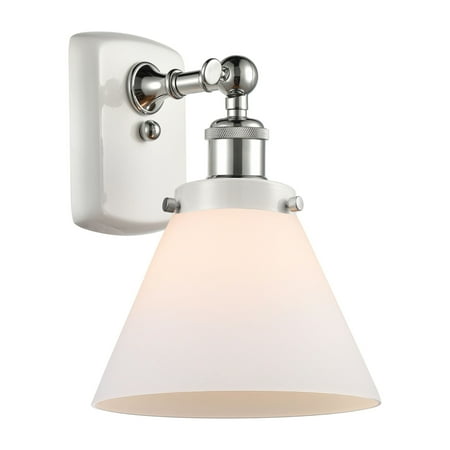 

Innovations Lighting 916-1W-13-8 Cone Sconce Cone 13 Tall Wall Sconce - White and
