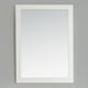 Cape Cod 22 Pouces x 30 Pouces Miroir de Décoration de Salle de Bain en Blanc Cassé – image 2 sur 3