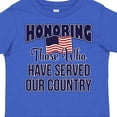 thumbnail image 4 of Inktastic Veterans Day Military Honoring Those Who Serve Boys or Girls Toddler T-Shirt, 4 of 5