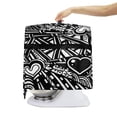 thumbnail image 5 of FOR U DESIGNS Heart Geometric Stand Mixer Cover compatible with Kitchen Aid Mixer Portable Mixer Dust Covers Multi Pockets Compatible with Kitchen Aid 6-8 Quart Bowl Lift - L, 5 of 8