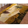 thumbnail image 2 of The Golden Tears Rug, Woman Rug, Reproduction Rugs, Gustav Klimt Rug, Freya's Tears Rug ,Luxury Rug, Large Rug, Salon Rug, Woman Decor Rug, 3.3'x6.5' - 100x200 cm, 2 of 8