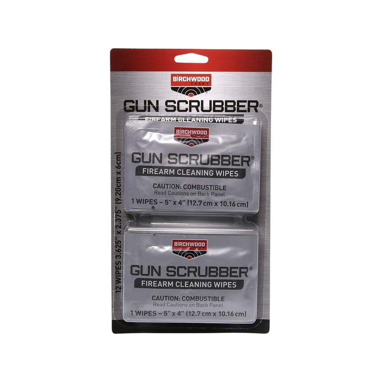 グランド牧場 セレクトセール Birchwood Casey Gun Scrubber Wipes, package of 12 - Walmart.com 洗浄・クリーナー剤