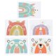 thumbnail image 2 of Removable Cartoon Stickers For Kids Room Decoration 8.5x6.5cm Modern PVC 1 Set, 2 of 3