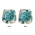 thumbnail image 5 of Lsque Watercolor Sea Turtle Printed Women's Running Shorts with Liner Pockets,Elastic Quick Dry Workout Athletic Gym Yoga Shorts,Womens High Waist Shorts-Medium, 5 of 9