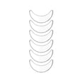 thumbnail image 4 of Seitruly Juego de almohadillas para la piel, almohadilla transparente de silicona para los ojos y el cuello, parche reutilizable para la frente y el Tratamientos faciales Seitruly BFH000055-01, 4 of 6