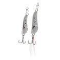 thumbnail image 3 of Señuelos de pesca con cuchara, 2 uds., cebos duros, lubina, trucha, lucio, con anzuelo triple, 7g, 13g Cola Spinner Spoon Spoon Fishing Lure, 3 of 8