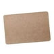 thumbnail image 2 of Estera rectangular de la mesa de comedor individual del cuero de la PU, estera de tabla resistente al calor del protector de tabla a prueba marron oscuro, 2 of 9