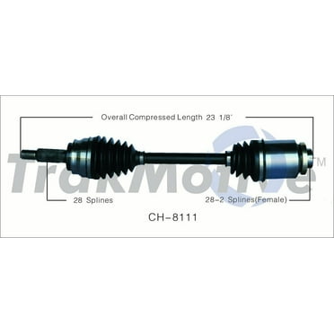 CV Axle Shaft Fits select: 2007-2017 JEEP PATRIOT, 2007-2017 JEEP COMPASS