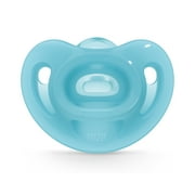 NUK Sensitive Orthodontic Pacifiers, 0-6 Months, 2-Pack