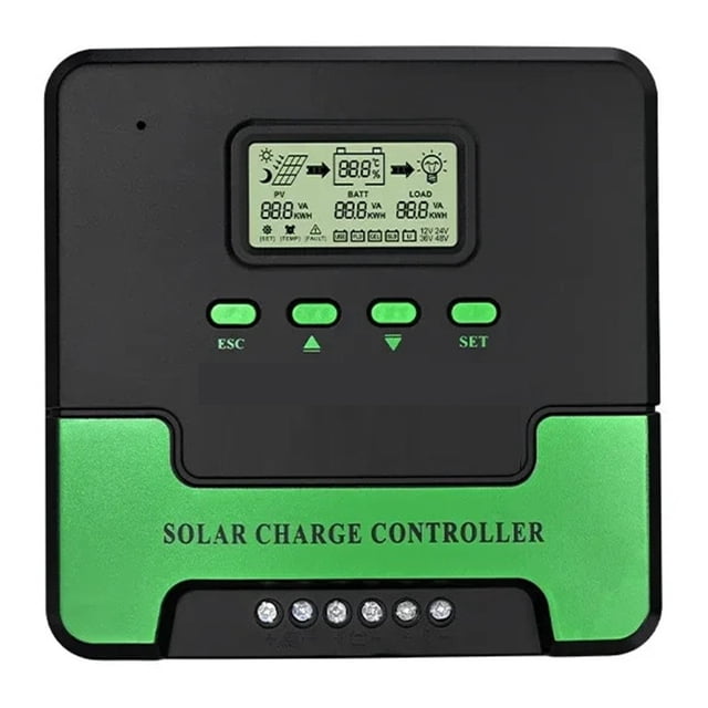 Lefu Solar Charge Controller MPPT 12V/24V Auto WiFi Dual USB LCD Display Controller