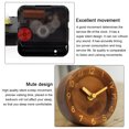 thumbnail image 3 of Creative solid wood alarm clock Fashion wooden needle Mute small table clock Log clock, 3 of 6
