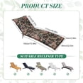 thumbnail image 3 of Outdoor Chaise Lounge Chair Cushion 75.98" x 22.83" Waterproof, High-Density Foam, Adjustable Straps, Patio Pool Deck Furniture Cushion (Ethnic Style), 3 of 18