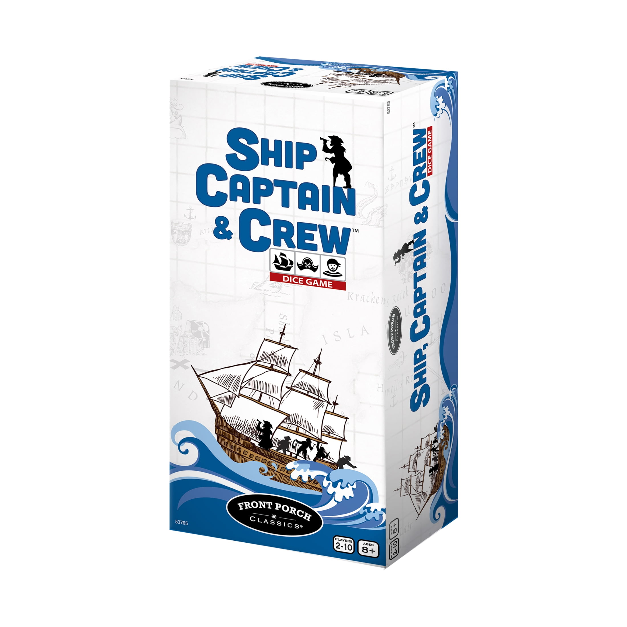 Front Porch Classics Ship Captain & Crew Dice Game