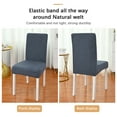 thumbnail image 4 of Labymos Simple Chair Cover Seat and Rest In One Half Package M Chair Protective Cover, 4 of 8