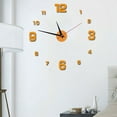 thumbnail image 2 of Simple  Silent Wall Clock Large Modern Frameless DIY Wall Clock for Living Room Bedroom Decor, 2 of 2