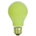 thumbnail image 2 of 2Pk - Sunlite 25w A19 120v Medium Base Ceramic Yellow Colored Light Bulb, 2 of 3