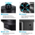 thumbnail image 5 of GVDV Electric Air Pump for Inflatables, Portable Air Mattress Pump, Quick Fill Inflatables Mattress Pool Floats Raft Boat, 5 of 7