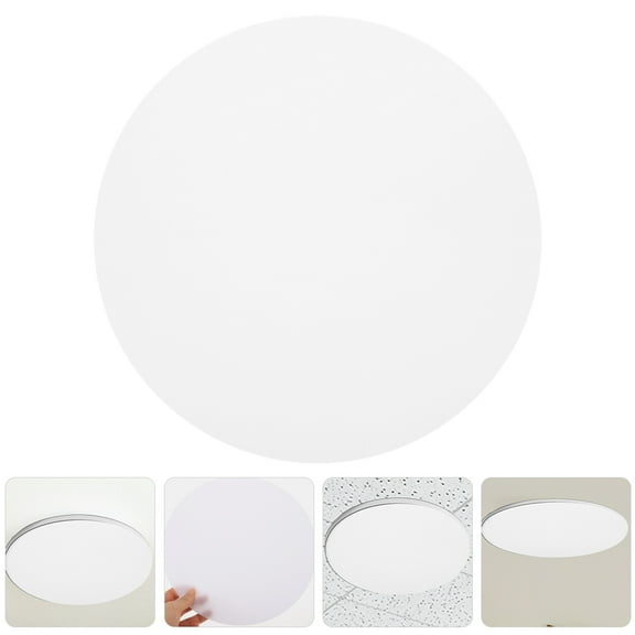 SEWCHICS Modern Acrylic Lampshade Translucent Ceiling Light Cover for Home, Simple Style Lighting Fixture, 1 Set