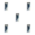 thumbnail image 1 of Guardoinrt 4 Pieces Ruler Clear Scale Graduated Triangular Straight Students School Office Angle Tools Stationery Portable Exam 1 5Set, 1 of 6
