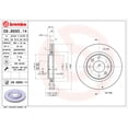 thumbnail image 2 of Par de Discos Ventilados BREMBO 208 2014 al 2018 PEUGEOT 1.6L L4 Delanteros, 2 of 5