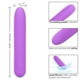 thumbnail image 2 of Bliss Liquid Silicone Mini Bullet Vibrator, Purple, 2 of 5