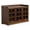 Walnut, variant on Pemberly Row Contemporary Mission Oak 3 Door Console in Michael's Cherry