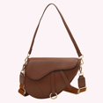 thumbnail image 2 of Bolso Hombro para Mujer Gran Capacidad Cuero PU Bolsos (marrón), 2 of 9
