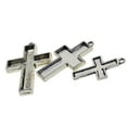 thumbnail image 4 of EHJRE 30 DIY Cross Pendant Base Tray Cabochon Setting Bezel Pendant Jewelry, 4 of 9