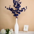 thumbnail image 2 of Efavormart 2 Branches - 42" Navy Blue Carnation Flower Spray, Silk Flower Bouquet - Perfect for Table, Banquet, Wedding, Office, Events, Centerpieces, Chairs, Arches, Backdrops, and Stage Decor, 2 of 5