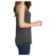 thumbnail image 3 of Yellow Rooster Women's Core Cotton Tank Top Charcoal XL, 3 of 6