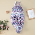 thumbnail image 3 of BJUTIR Toddler Girls Baby Kids Floral Jumpsuit 1 Pieces Tassels Strap Leopard Print Romper Summer Playsuit Outfits Clothes Bodysuit For Baby Girl, 3 of 8