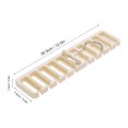 thumbnail image 4 of Rotating Tie Rack Holder Convenient Closet Storage Organizer Belts Home Wardrobe Space Saving Multifunction Belt Hook Black, 4 of 7