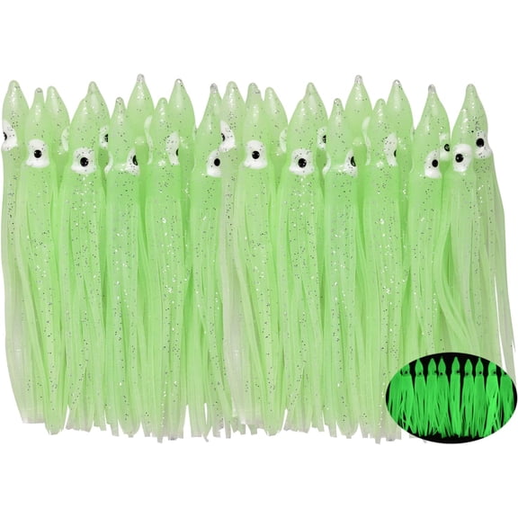 Fishing Squid Skirts Octopus Lures Trolling Lures Soft Plastic Lures Fishing Tackle Squid Skirts Fishing Bait