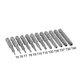 thumbnail image 3 of Uxcell 1.97'' 1/4 Pulgada Hex Shank T5-T40 Torx Juego de Puntas Magnéticas de Destornillador S2 Kit de Destornillador de Acero de Alta Aleación 12pcs, 3 of 3