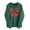 Green, variant on Makaor Women's Sweatshirt Tops Christmas Plus Size Crew Neck Tops Graphic Long Sleeve Pullover Tees Fleece Cute Fall Winter Clothes