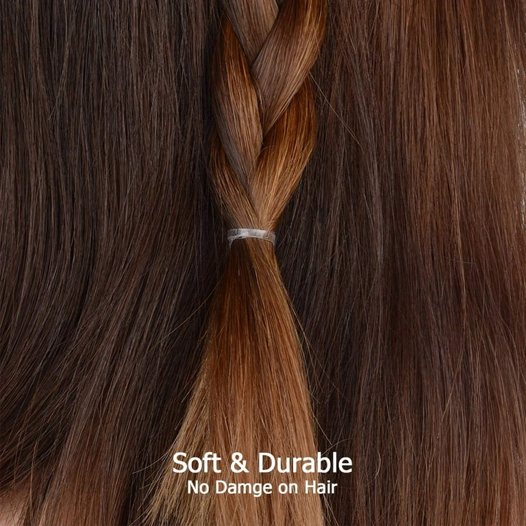 Hair Ties No Damage 1500 Pcs Small Mini Rubber Bands Soft Elastic Bands  Premium