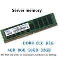 thumbnail image 2 of Server Memory DDR4 REG 8GB 16GB 64GB 32GB ECC Ram 2133MHZ 2400MHZ 2666MHZ 2933MHZ Dedicated Compatible With X99 Motherboard 32GB 2666 4RX4, 2 of 5
